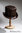 Chapeau haut de forme brun lisse